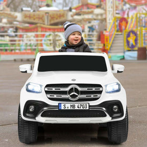 Canada Only - 12V Licensed Mercedes Benz X Class Kids Ride-on Car with Trunk