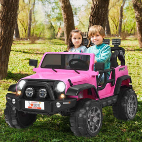 Canada Only - 12V 2-Seater Kids Ride on Truck with Remote Control