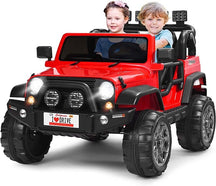 2-Seater Kids Ride on Truck, 12V Battery Electric Toddler Motorized Vehicles Riding Toy Car with Remote Control