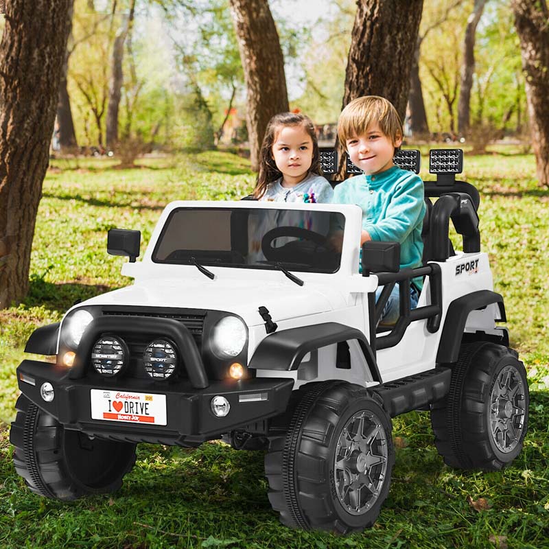Canada Only - 12V 2-Seater Kids Ride on Truck with Remote Control