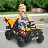 Canada Only - 12V Kids Ride on Dump Truck with Electric Bucket