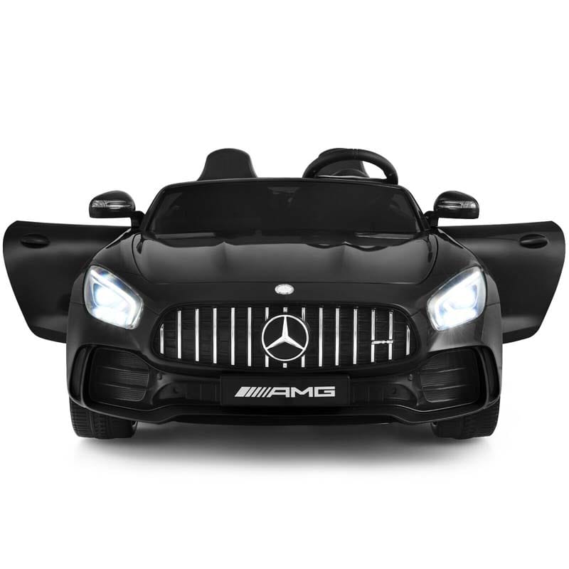 Licensed Mercedes Benz AMG GTR 2-Seater Ride-on Car 12V Battery Powered Vehicle Kids Riding Toy Car with Remote