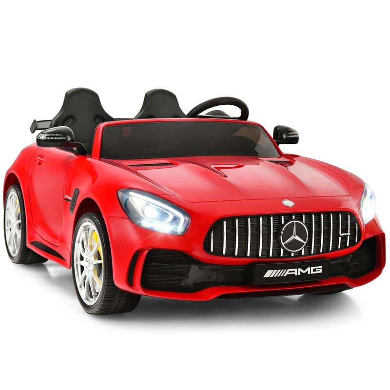 Canada Only - 12V Licensed Mercedes Benz AMG GTR 2-Seater Ride on Car with Remote