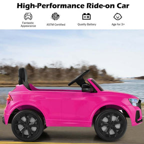 Canada Only - 12V Licensed Audi Q8 Kids Ride On Car with Remote Control