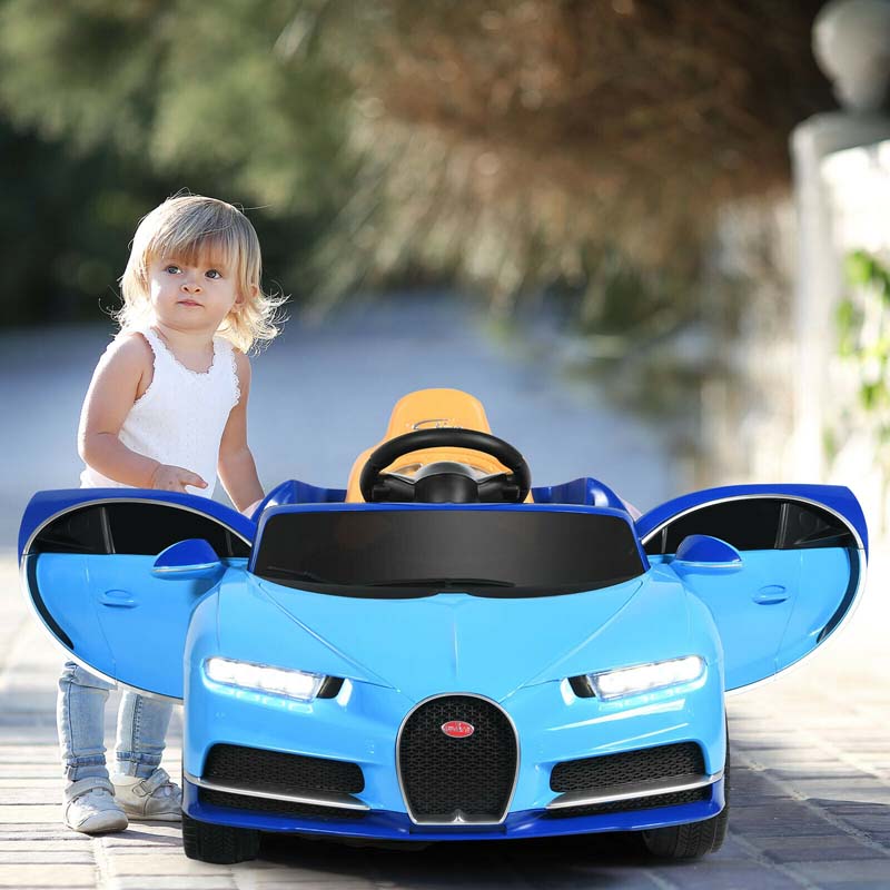Canada Only - 12V Licensed Bugatti Chiron Kids Ride on Car with Remote