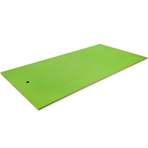 12 x 6 FT Floating Water Pad 3-Layer Tear-Resistant XPE Foam Mat Roll-Up Floating Island for 4-6 Person