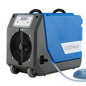 Canada Only - 180 PPD Portable Commercial Dehumidifier with Pump & 24.6 Ft Drain Hose