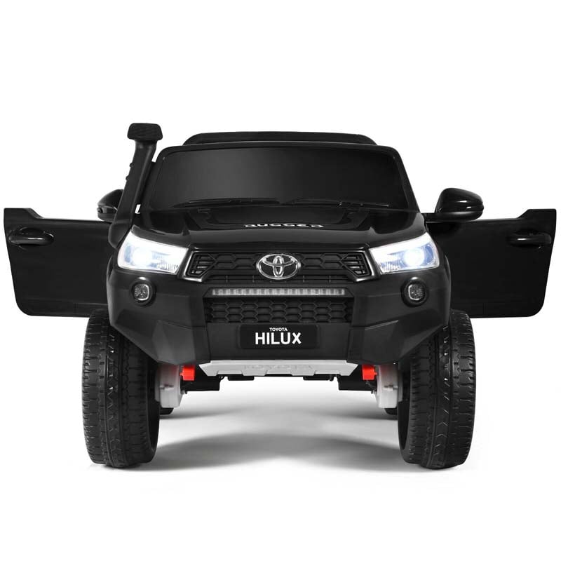 Canada Only - 2 x 12V Licensed Toyota Hilux 2-Seater Kids Ride on Car