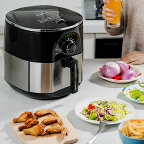 1300W 3.5QT Electric Stainless Steel Air Fryer