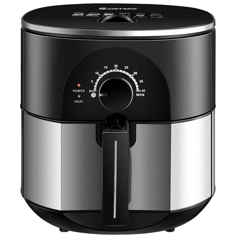1300W 3.5QT Electric Stainless Steel Air Fryer