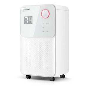 2000 Sq. Ft 32 Pints Portable Dehumidifier for Basements & Home with 3-Color Humidity Indicator Light