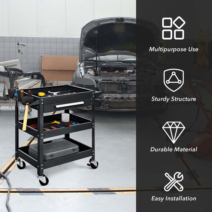 330 LBS Heavy Duty 3 Tier Rolling Tool Cart Sale, Price & Reviews ...