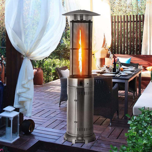 41000 BTU Round Glass Tube Patio Heater Sale, Price & Reviews Eletriclife