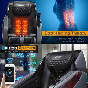 Canada Only - 3D SL Track Thai Stretch Zero Gravity Full Body Massage Chair