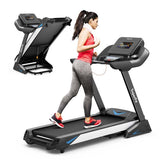 4.75 HP Folding Treadmill with APP & Auto Incline, 20 Programs Electric Running Machine for Home Apartment