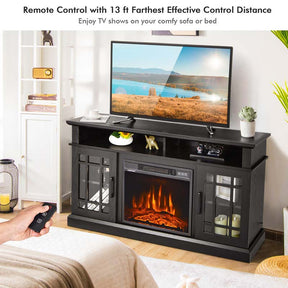 Canada Only - 48" TV Console with 18" 1400W Fireplace Heater Insert