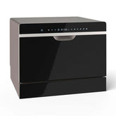 Portable Countertop Dishwasher for Dorms RVs, 6 Place Setting Built-in Dishwasher with LED Touch Screen