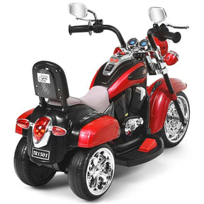 Canada Only - 6V 3 Wheel Kids Ride on Chopper-Style Motorcycle with Horn & Headlight