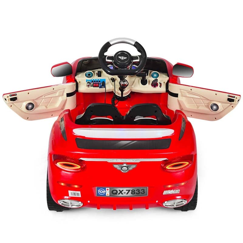 6V Kids Ride on Car, Battery Powered RC SUV Riding Toy Vehicle with Fantastic Headlights & Wheel lights