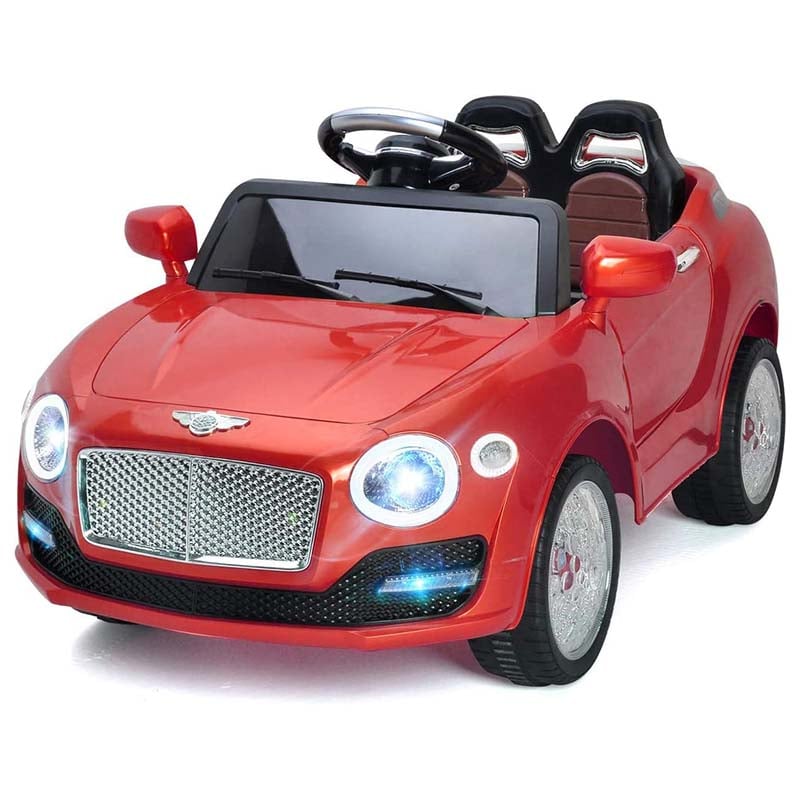 6V Kids Ride on Car, Battery Powered RC SUV Riding Toy Vehicle with Fantastic Headlights & Wheel lights