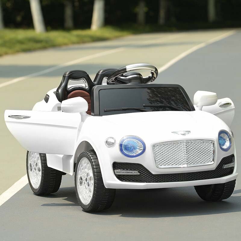 6V Kids Ride on Car, Battery Powered RC SUV Riding Toy Vehicle with Fantastic Headlights & Wheel lights