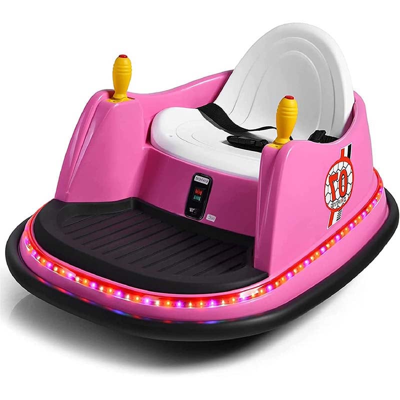 Canada Only - 6V Kids Ride On Bumper Car 360-Degree Spin Race Toy