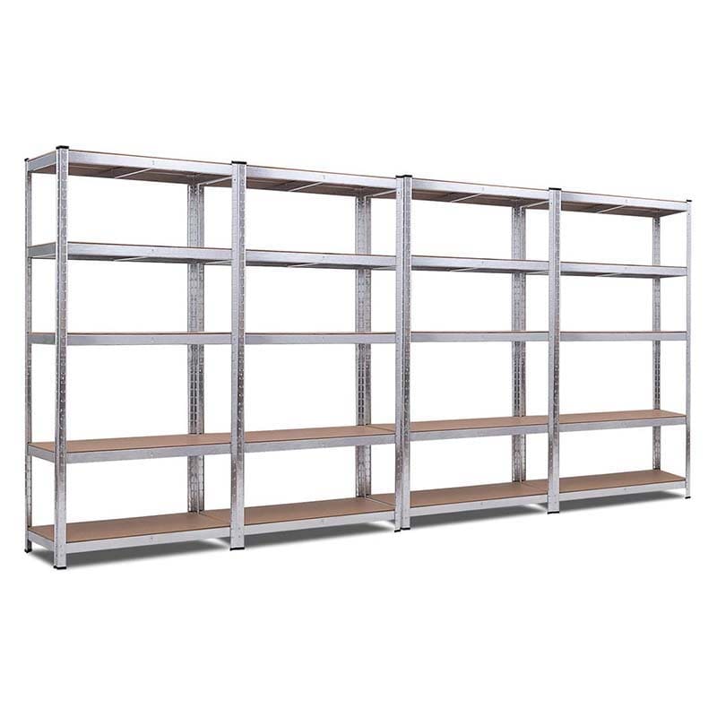 72" x 16" x 36" 5-Tier Storage Shelves Garage Shelving Units Adjustable Tool Utility Shelves Metal Storage Racks