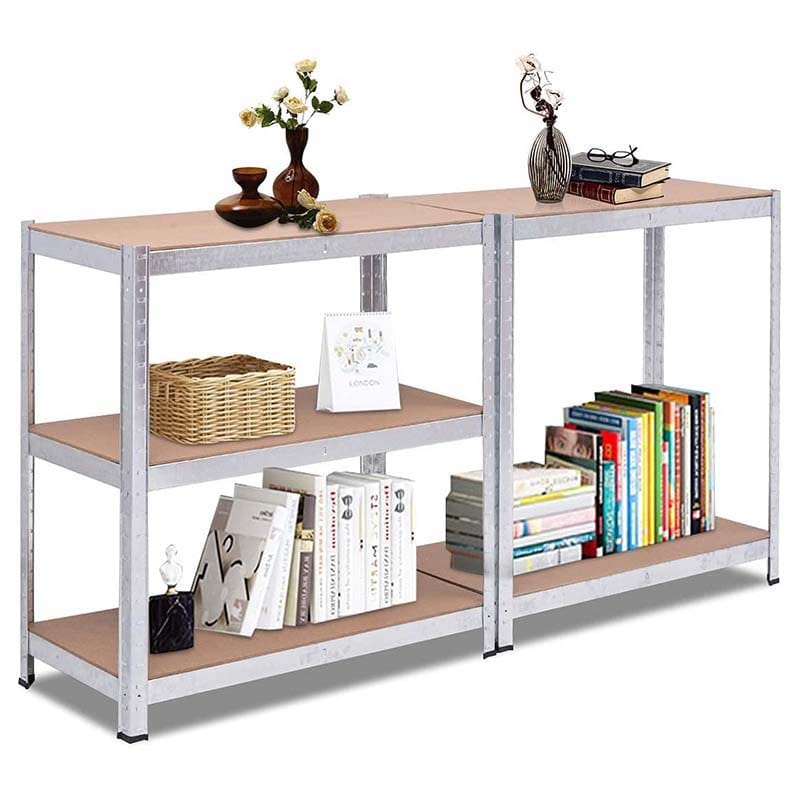 72" x 16" x 36" 5-Tier Storage Shelves Garage Shelving Units Adjustable Tool Utility Shelves Metal Storage Racks