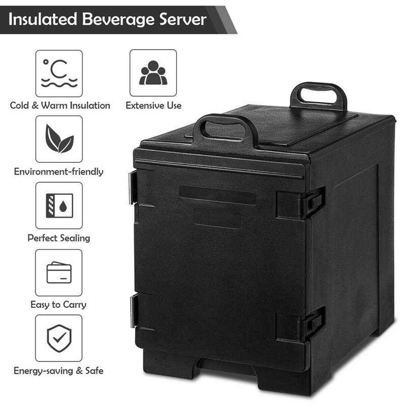 Costway Insulated Beverage Server/Dispenser 5 Gallon Hot Cold Drinks