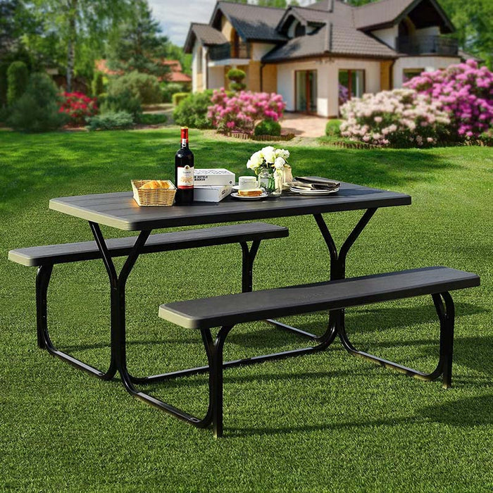 Outdoor Picnic Table & Bench Set Sale, Price & Reviews - Eletriclife