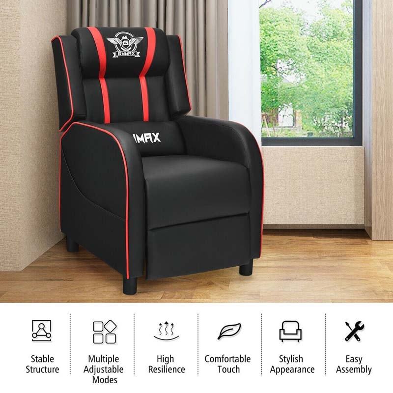 Homall Gaming Recliner Chair Single Living Room Sofa Recliner