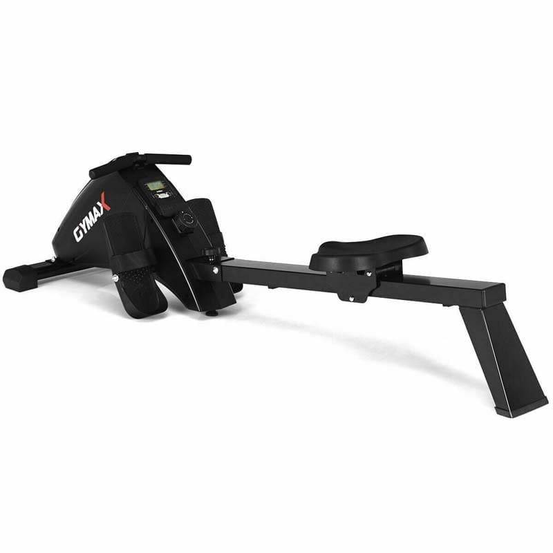 Folding Magnetic Rowing Machine with 10 Level Adjustable Resistance