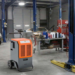 Canada Only - Portable Commercial Dehumidifier with Water Tank & Drainage Pipe