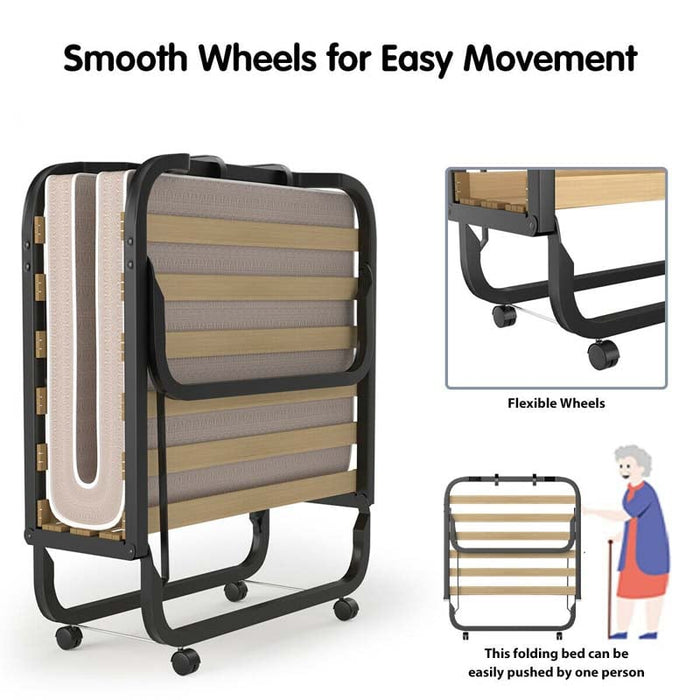 79" x 31.5" Rollaway Bed with Mattress Sale, Price & Reviews Eletriclife