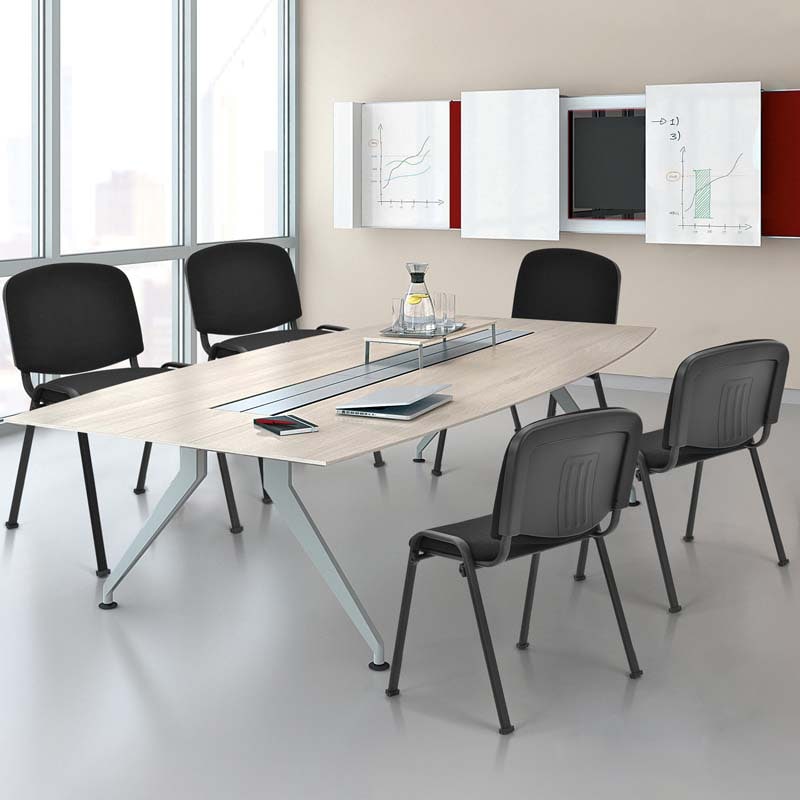 Stackable Conference Chairs with Upholstered Back & Seat, Modern Office Chairs Guest Reception Chairs for Waiting Room