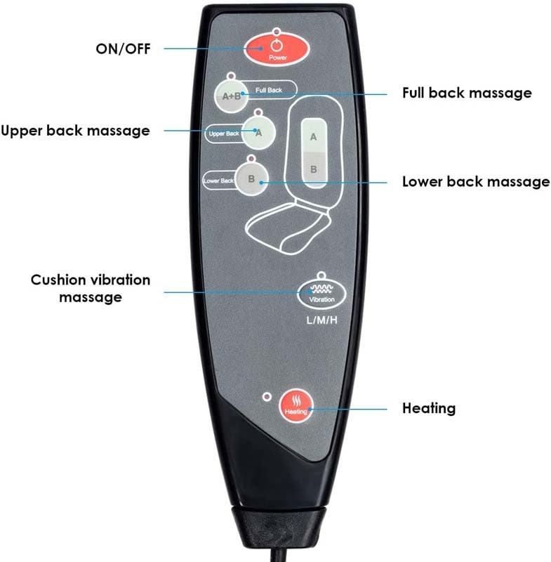 Gymax Rolling Foot Massager Shiatsu Foot Massage Machine w/ Remote Control  Grey 