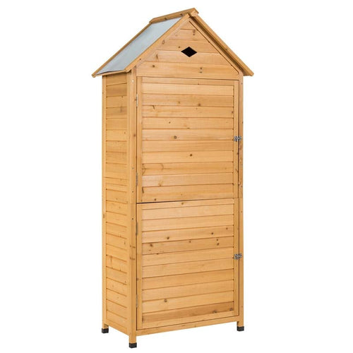 70 Inch Wood Outdoor Storage Shed Sale, Price & Reviews - Eletriclife